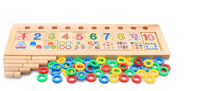 Montessori Arithmetic Log Board