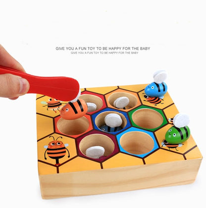 Montessori Interactive Beehive Game