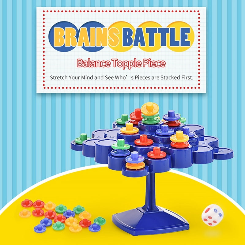 Montessori Balance Turntable Stacking Game