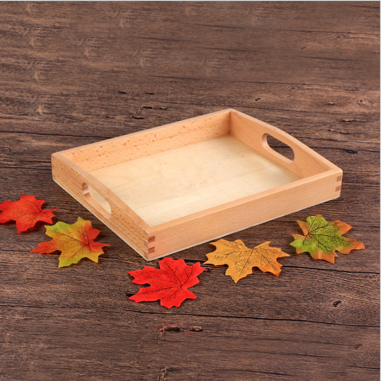 Montessori Sorting Tray Handle Box