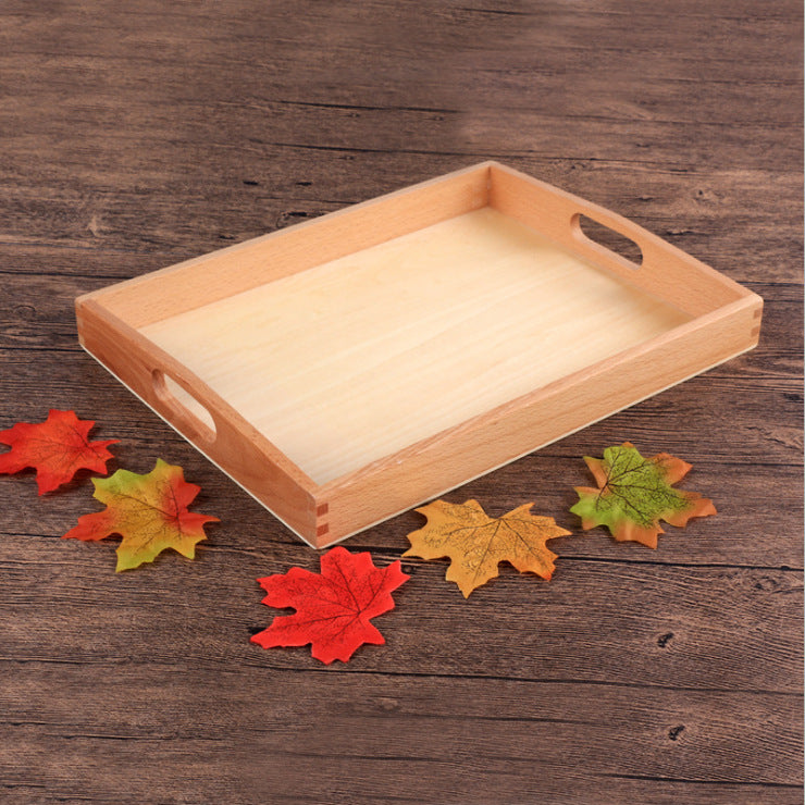 Montessori Sorting Tray Handle Box