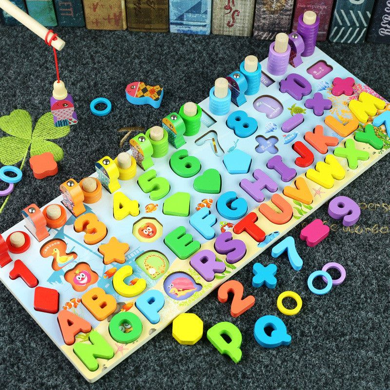 Montessori 3D Magnetic Wooden Puzzle