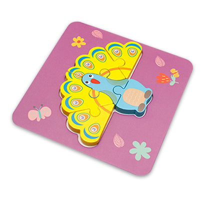 Montessori 3D Cartoon Puzzles