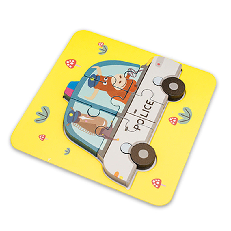 Montessori 3D Cartoon Puzzles