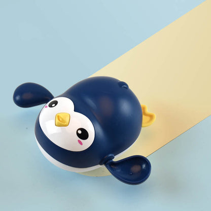 Montessori Kawaii Swimming Penguin Bath Toy