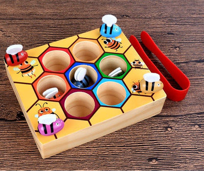 Montessori Interactive Beehive Game