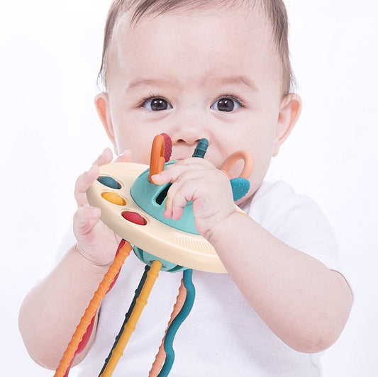 Montessori Silicone Pulling Toy