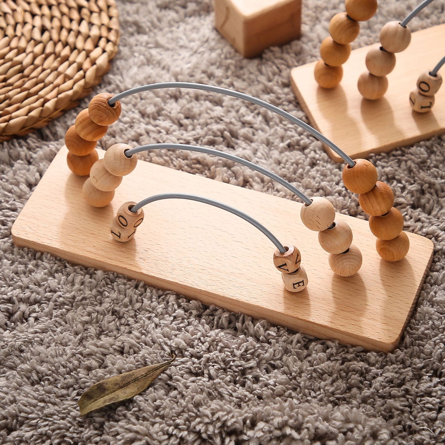 Montessori Wooden Counter Toy