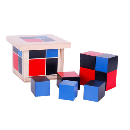 Montessori Binomial Cube Educational Toy