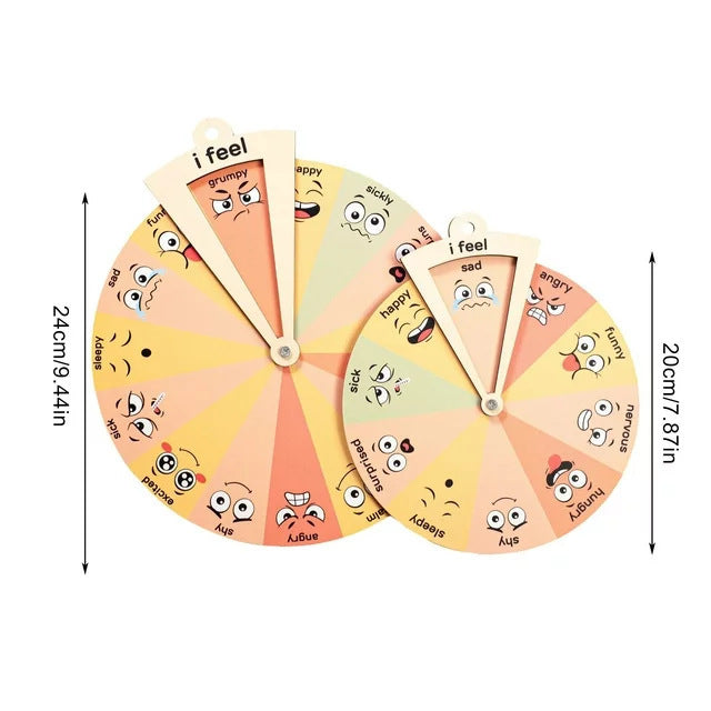 Montessori Emotion Expression Wheel