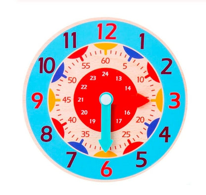 Montessori Wooden Clock Toy