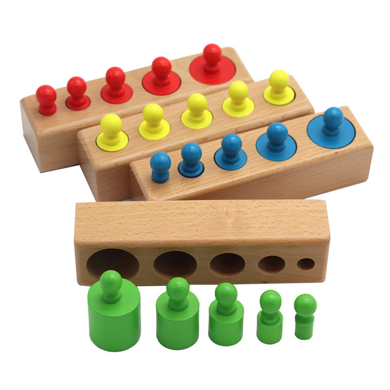 Montessori Wooden Sorting Blocks