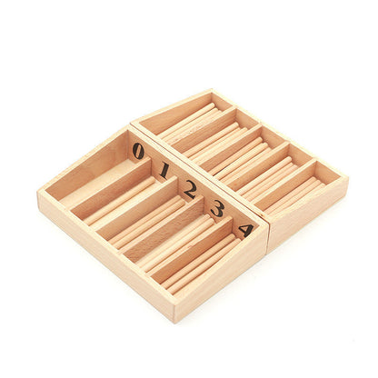 Montessori Spindle Box