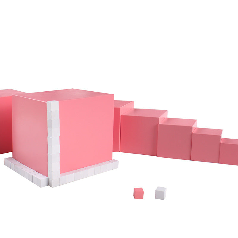 Montessori Pink Tower Educational Toy