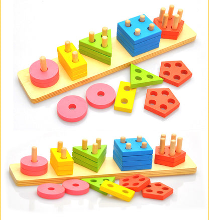 Montessori Geometric Shape Set