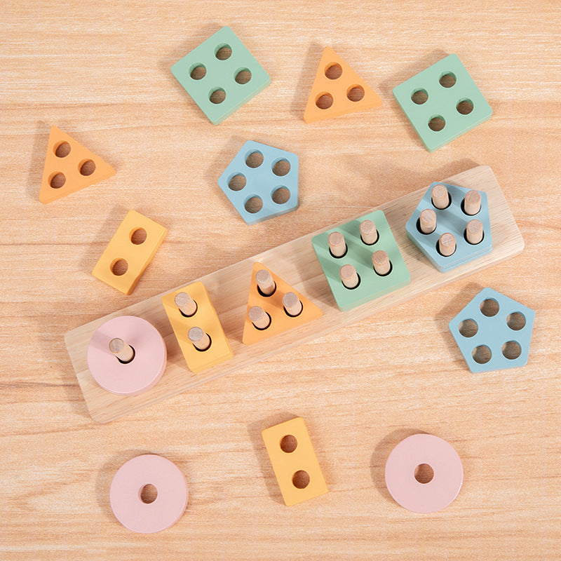 Montessori Wooden Shape Sorting Toy