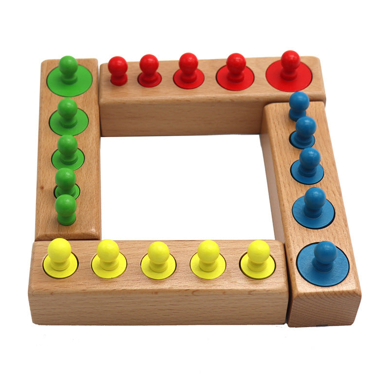 Montessori Wooden Sorting Blocks