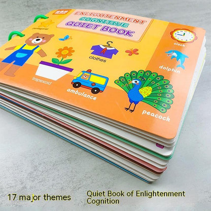 Montessori Quiet Book for Early Education