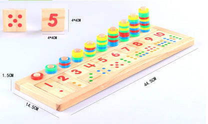 Montessori Arithmetic Log Board