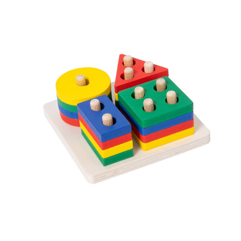 Montessori Color Recognition Blocks