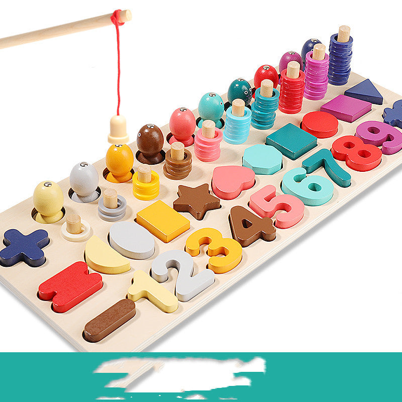 Montessori Digits and Shapes Puzzle