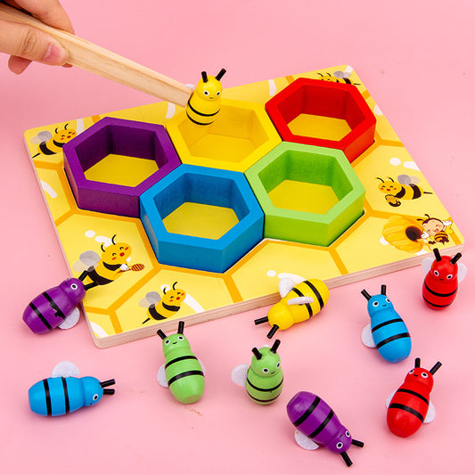 Montessori Clip Bee Toy