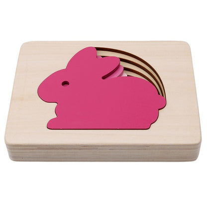 Montessori Gradient Color Animal Panel