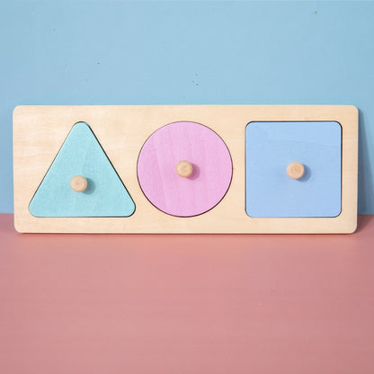 Montessori Wooden Target & Drawer Box