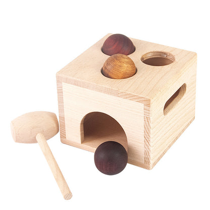 Montessori Wooden Knock Ball Toy