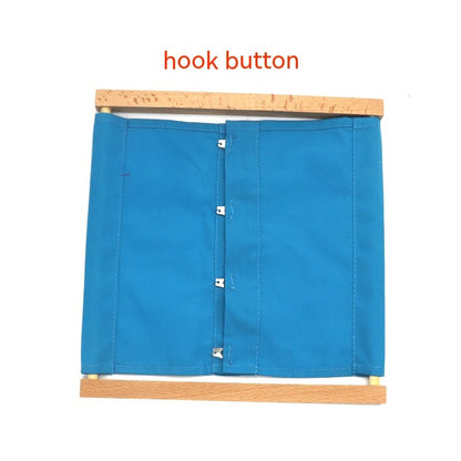 Montessori Clothing Frame Learning Tool