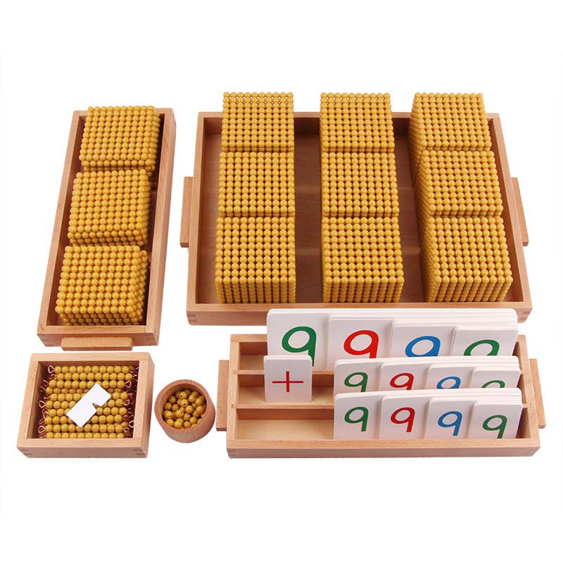 Montessori Counting Bead Set