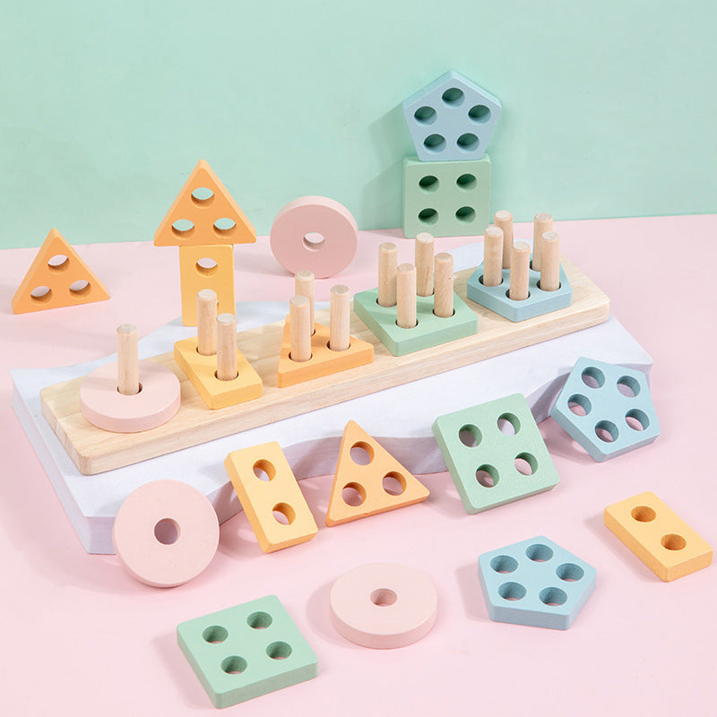 Montessori Wooden Shape Sorting Toy