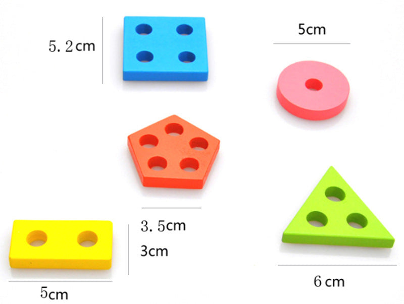 Montessori Geometric Shape Set