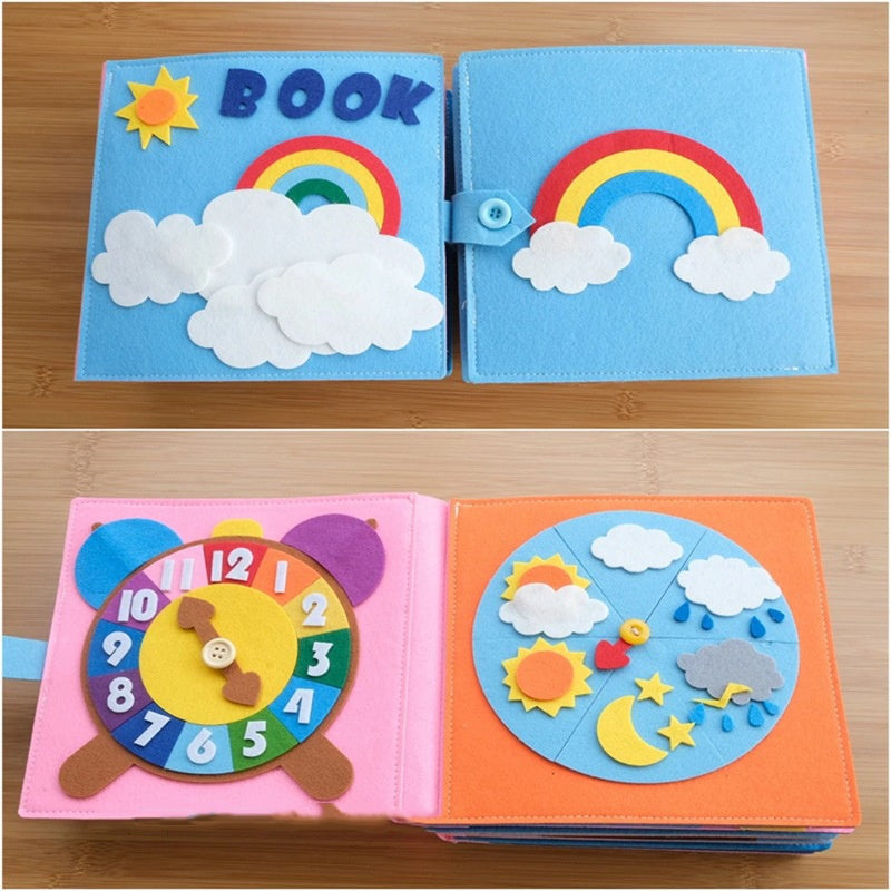 Montessori Baby Cloth Book