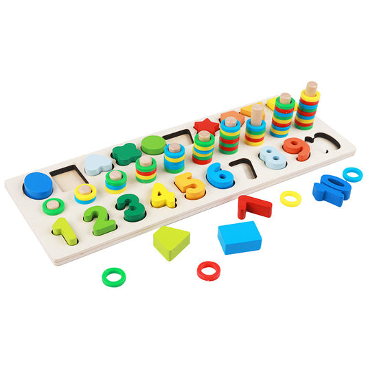 Montessori Geometry and Number Matching Set