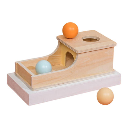 Montessori Wooden Sensory Target Box