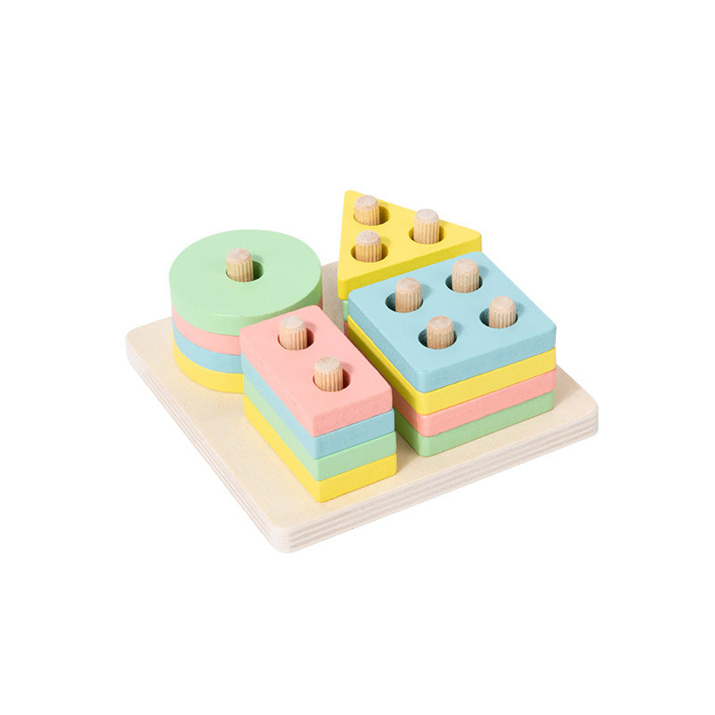 Montessori Color Recognition Blocks