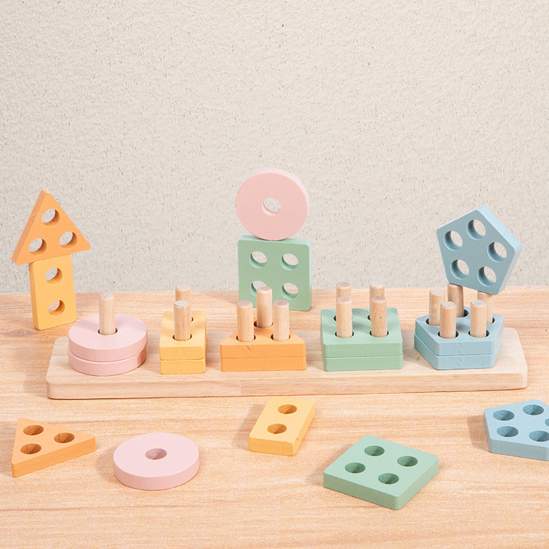 Montessori Wooden Shape Sorting Toy