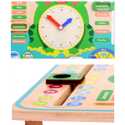 Montessori Wooden Clock