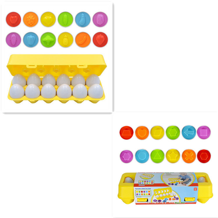 Montessori Smart Egg Matching & Sorting Toy