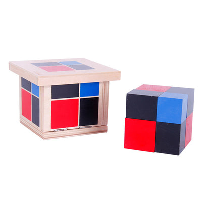 Montessori Binomial Cube Educational Toy