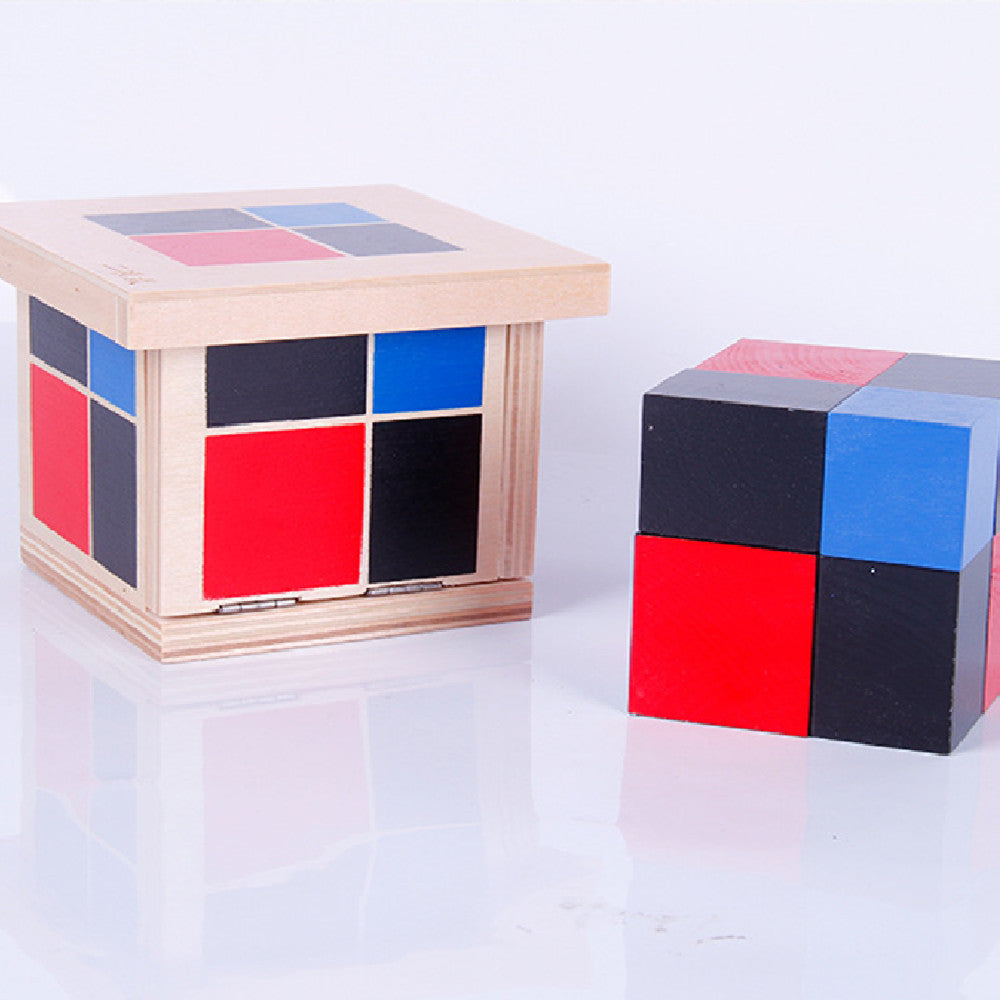 Montessori Binomial Cube Educational Toy