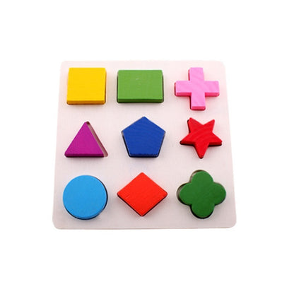 Montessori Shape Recognition Puzzle Board