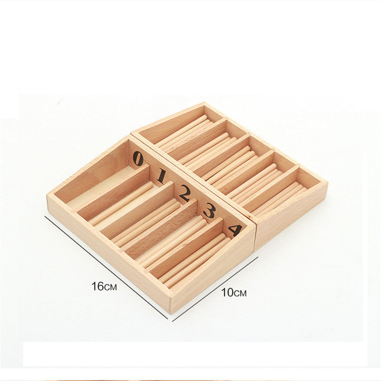 Montessori Spindle Box