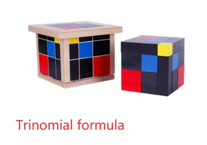 Montessori Binomial Cube Educational Toy