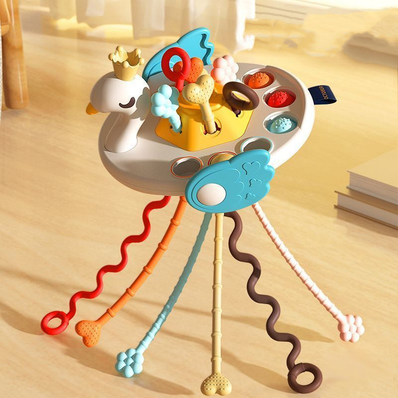 Montessori Silicone Pulling Toy