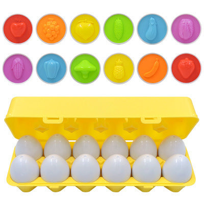 Montessori Smart Egg Matching & Sorting Toy