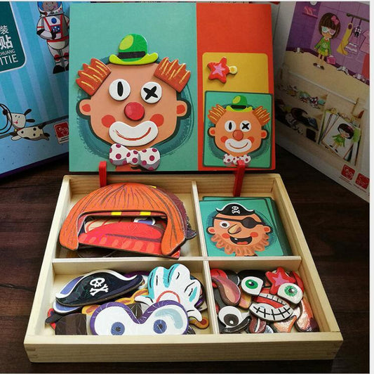 Montessori Magnetic Fun Puzzle