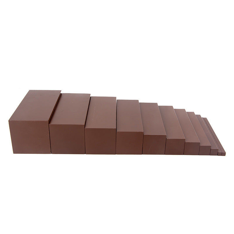 Montessori Brown Ladder Blocks