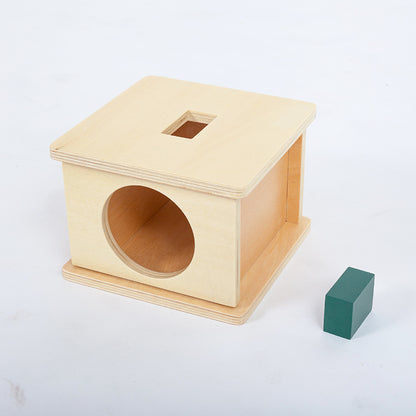 Montessori Wooden Shape Box